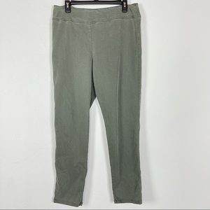Stella Carakasi Pants Pull On Green Jogger Ankle‎